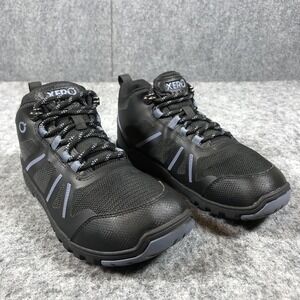 Xero Shoes DayLite Hiker Fusion Boots Womens 8.5 Black Barefoot Trail Hiking